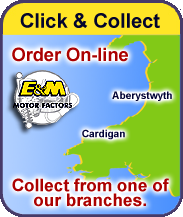 Click and Collect your Parts From Aberystwyth or Cardigan