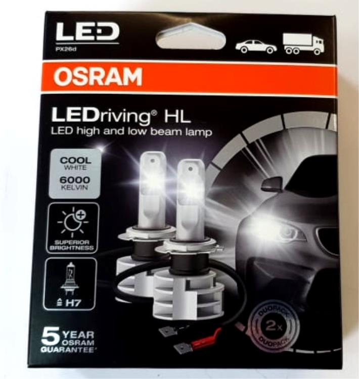OSRAM LEDriving HL LED H7 Bulb (67210CW) Installation in a BMW 1 Series 