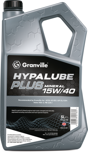 Granville 5 Lire Hypalube Plus Mineral Oil 15W/40 Engine Oils 0180GRAN - 0180_bGRANVILLE_HYPALUBE_PL.png