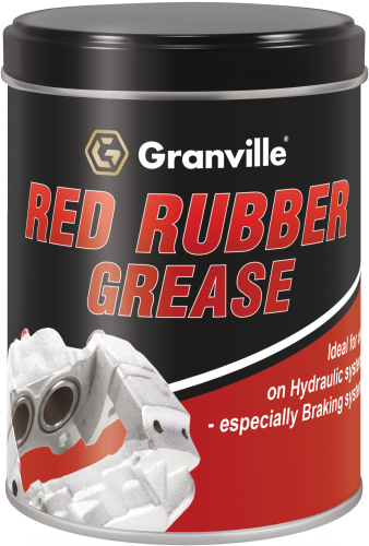 Granville 500g Red Rubber Grease Tin (Brakes Hydraulic System) 0846GRAN - 0846_GRANVILLE_RED_RUBBER_GREASE_500G.png