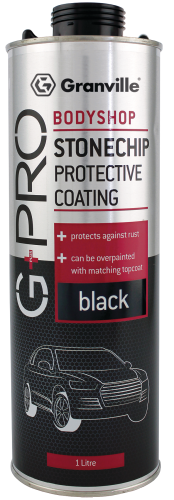 Granvill Bodyshop 1 Litre G Pro Stonechip Black Protective Coating 0986GRAN - 0986_GRANVILLE_STONECHIP_1L.png