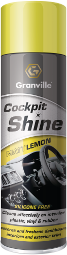 Granville 500ml Cockpit Shine Matt Lemon Scent Aerosol 1015GRAN - 1015_GRANVILLE_COCKPIT_SHINE_MATT_LEMON_500ML.png