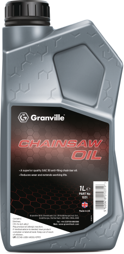 Granville 1 Litre Chainsaw Oil (SAE: 30) Anti-fling Oil Forestry 1031GRAN - 1031_GRANVILLE_CHAINSAW_OIL_1L.png