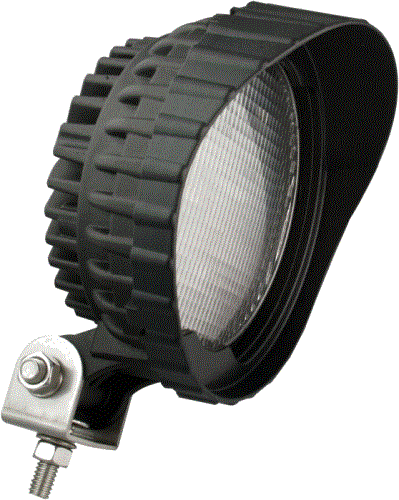 LED Autolamps Black Round Work Lamp 24V 7450B24LED - 166_large.gif