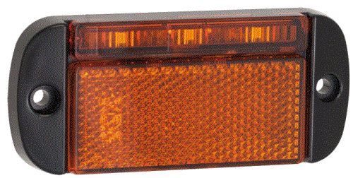 Side Marker Low Profile Marker Lamp L.E.D multivolt amber - 44AMEBTP - 258_large.gif