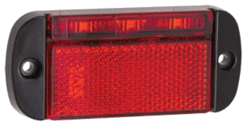 Rear End Ouline Marker L.E.D. multivolt red - 44RMEBTP - 259_large.gif