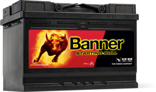 Banner Starting Bull Battery (125) Cars Vans Light Commercials 572 33 - 572-33.png