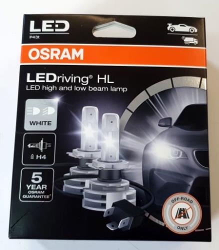 Osram LEDriving HL H4 Gen2 P43t Replacement for H4 9726CW - 9726CWImage1.jpg