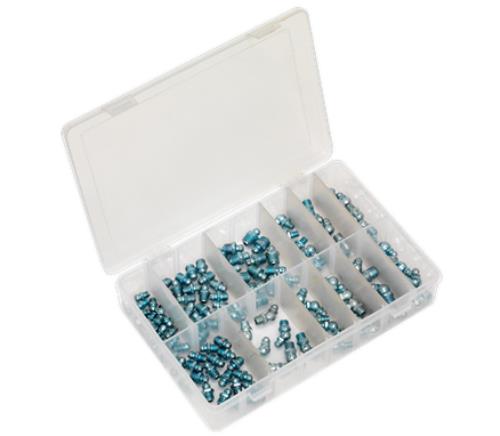 Sealey Grease Nipple Assortment 115pc - Metric AB008GN - AB008GNImage1.jpg