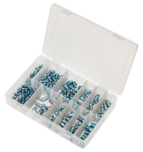 Sealey Grease Nipple Assortment 115pc - Metric AB008GN - AB008GNImage3.jpg
