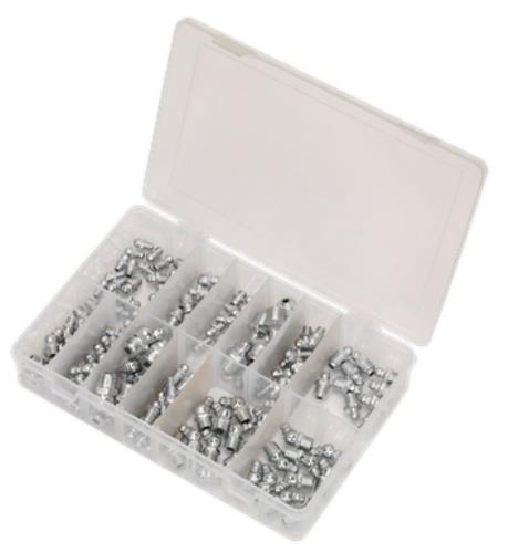Sealey Grease Nipple Assortment 130pc - Metric, BSP & UNF AB009GN - AB009GNImage3.jpg