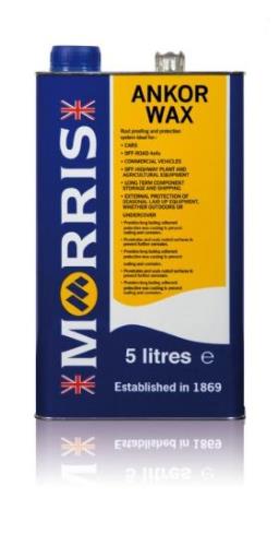 Morris Lubricants Ankor Wax Preservative Fluid 5 Litres WAX005-MOR - Ankor_Wax_5ltr.jpg