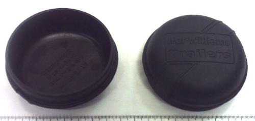 Ifor Williams Trailers Black PVC Dust Cap Early SFL BCAP0575BTP - BCAP0575.jpg