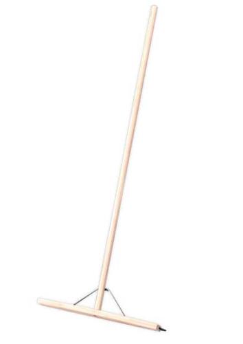 Sealey 24"(600mm) Rubber Floor Squeegee with Wooden Handle BM24RS-SEA - BM24RSImage1.jpg