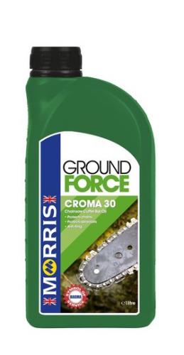 Morris Lubricants Ground Force Croma 30 Chain Saw Oil 1 Litre CRO001-MOR - CRO001Morris_1L_Ground_Force_Green_Croma_30.jpg