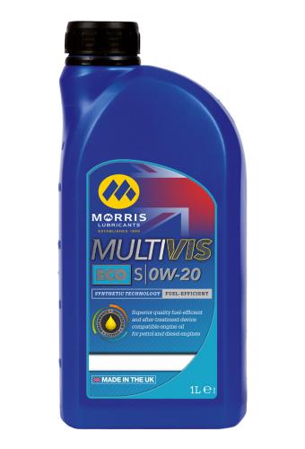 Morris Lubricants MULTIVIS ECO-S 0W-20 engine oil 1 Litre ECS001-MOR - ECS001-ECO-S-0W-20-1L-ECS-001.jpg