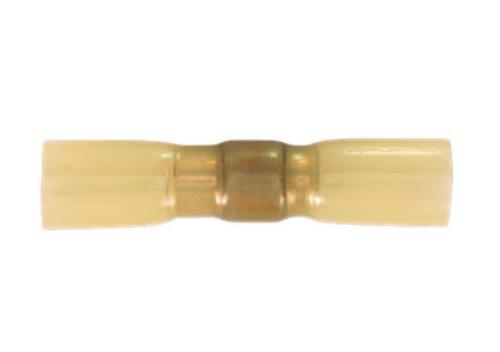 Sealey Yellow Heat Shrink Butt Connector with Crimp & Solder x 25 HSSB25Y-SEA - HSSB25YImage1.jpg