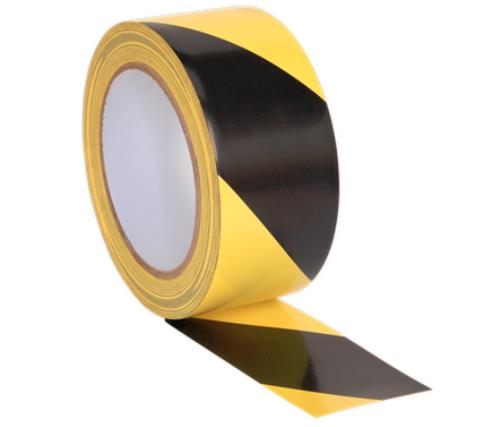 Sealey Hazard Warning Tape 50mm x 33m Black/Yellow HWTBY - HWTBYImage1.jpg