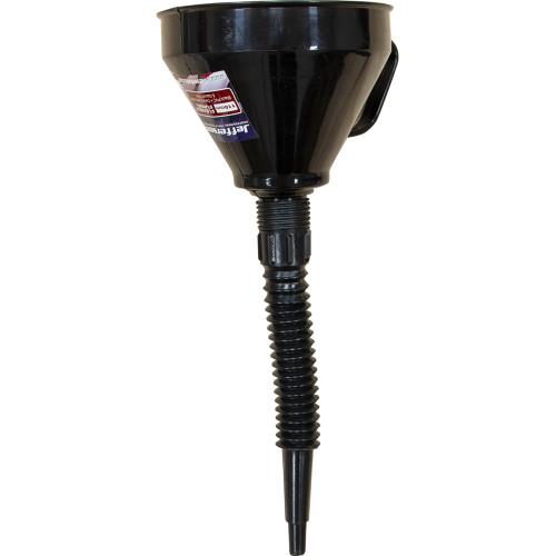 Jefferson 110mm Black PVC Flexible Funnel JEFLUFLXFUN-JEFF - JEFLUFLXFUN.jpg