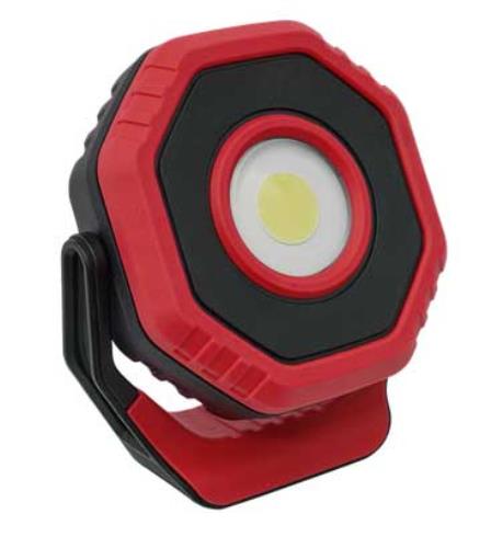 Sealey 360° 7W LED Rechargeable Pocket Floodlight with Magnet Red LED700PR-SEA - LED700PRImage1.jpg