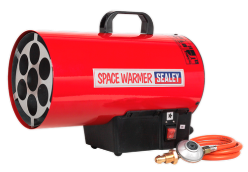 Sealey Space Warmer Propane Heater Workshop Heater 54,500 Btu/hr LP55 - LP55Image3.png