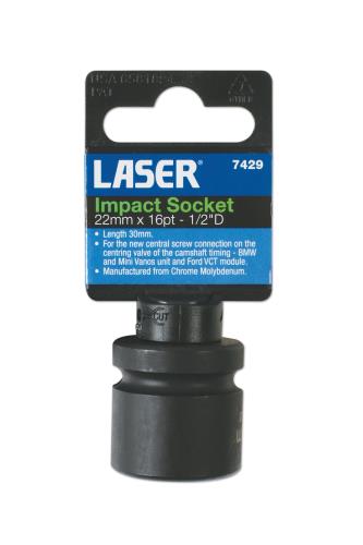 Laser Tools Variable Camshaft Timing Adjuster Socket 1/2 inch D 7429LT - LaserTools7429Image4.jpg