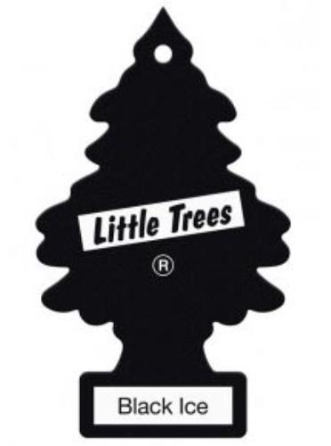 MAGIC TREE Little Trees - 2D Air Freshener BLACK ICE MTO0004 - LittleTreesBlackIce2.jpg
