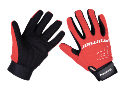 Sealey Red Mechanics Gloves Padded Palm - Extra Large Pair MG796XL - MG796LImage1.png
