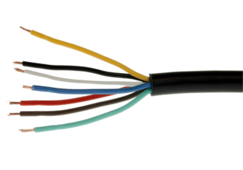 Maypole 5A 6×0.65mm² + 1x1mm² 100m 7 Core Black Cable MP327 - MP327Image1.png