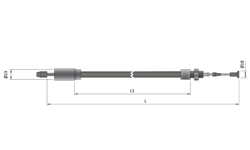 1430mm Quick Connect Longlife Bowden Cable for ALKO Brakes MP41214 - MP41214Image2.png