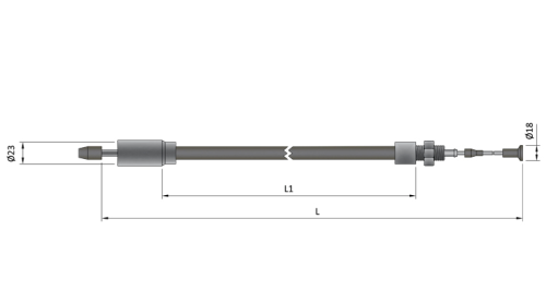 1620mm Quick Connect Longlife Bowden Cable for ALKO Brakes MP41216 - MP41216Image2.png