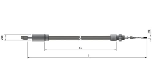 Knott/IWT 2030mm/2240mm Longlife Detachable Bowden Cable MP41320 - MP41320Image2.png