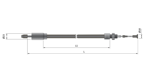 Maypole 1130mm Longlife Detachable Bowden Cable ALKO Brakes MP41411 - MP41411Image2.png