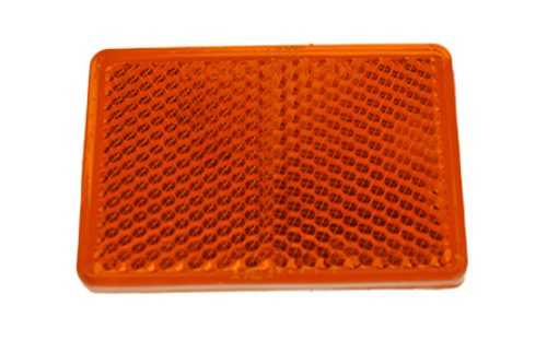 Maypole Amber Side Rectangular Trailer Reflector Self Adhesive MP69025 - MP69025-1.png