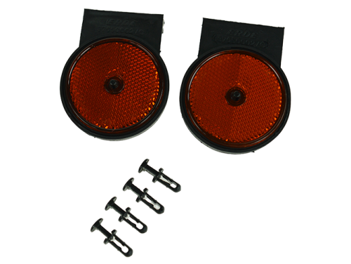 Maypole Amber Front Round Side Reflector Erde 153/193 Trailers MP69027 - MP69027-1.png