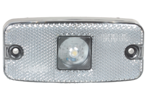Maypole 10-30V Clear LED Front Marker Lamp with SuperSeal Socket MP8576BSS - MP8576BSS-1.png