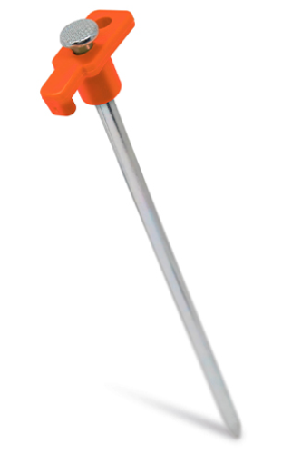 Maypole 20x Orange Heavy Duty Steel Rock Pegs in Case MP9551 - MP9551Image1.png