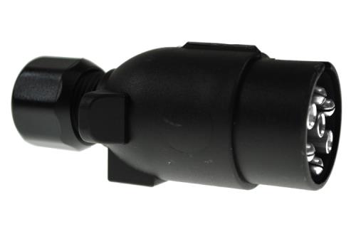 Maypole Professional 12N Nickel 7 Pin Plastic Plug caravan trailer MP21NB - Maypole021NB.jpg