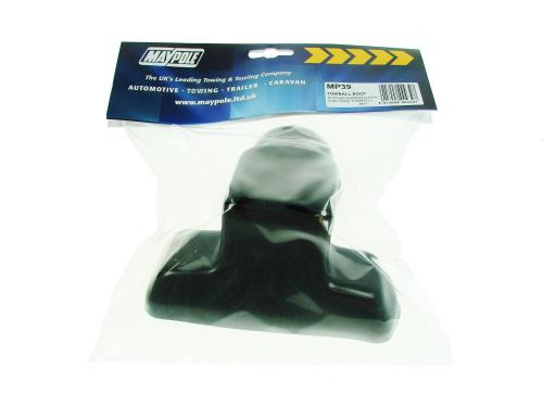Maypole Black PVC Towball Cover for 50mm Towballs Boot MP039 - Maypole039DP.jpg