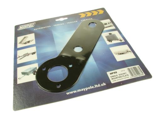 Maypole Single Socket Mounting Plate for 12N or 12S applications MP88 - Maypole088DP.jpg