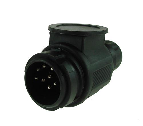 Maypole 12V 8 Pin Plastic Plug (13 Pin Type Plug) Single 9mm Hole MP1288 - Maypole1288B_2.jpg
