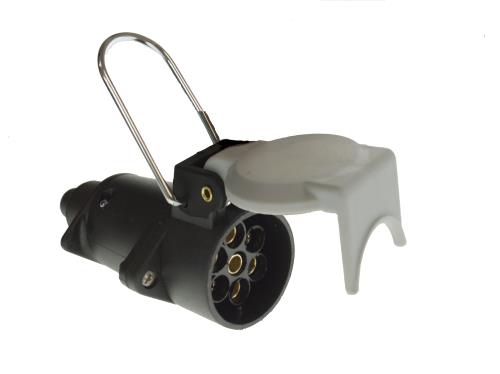Maypole Caravan 12S Type 7 Pin Plastic Flying Socket (screw-close) MP132 - Maypole132B.jpg