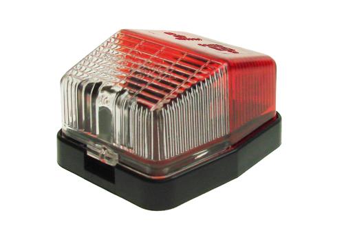 Maypole Jokon SPL115 Red/White Outline Marker Lamp (0806) Vertical MP166 - Maypole166B.jpg