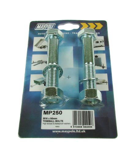 Maypole High Tensile (8.8) Towball Nuts & Bolts M16 x 90mm MP250 - Maypole250DP.jpg