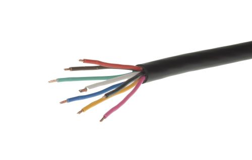 Maypole 8A 7×0.65mm² + 1×1.5mm² 100m 8 Core Black Cable MP319 - Maypole319.jpg