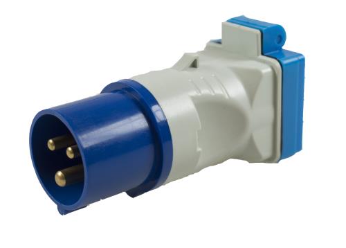 Maypole 230V 16A Caravan Plug to BS Socket Adaptor MP3758 - Maypole3758B_2.jpg