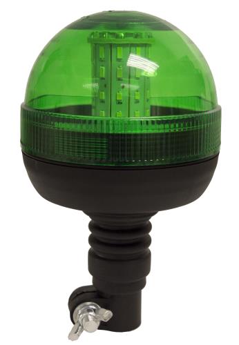 Maypole 12/24V LED Green Warning Beacon (Flexi Din Pole Mount) MP40934 - Maypole40934.jpg