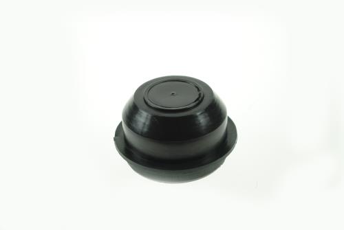 Maypole 2x Black Plastic Hub Caps For MP418 Trailer Hubs 51mm MP418C - Maypole418c.jpg