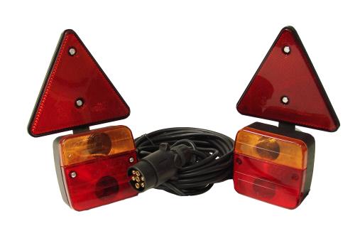 Maypole 12V Magnetic Lighting Pod Triangles and 10m Trailer Cable MP44922 - Maypole44912-44922.jpg