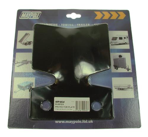 Maypole Black Bumper Protector when connecting to trailer or caravan MP464 - Maypole464DP.jpg